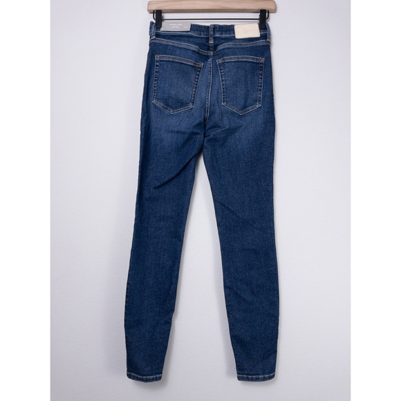 Everlane The Way High Skinny Jean 27 Regular Indigo Stretch High Rise - Picture 5 of 6
